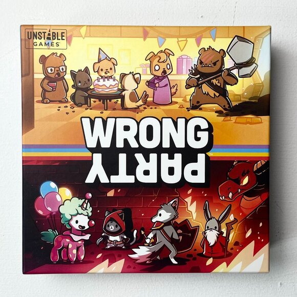 Wrong Party Game 2022 Unstable Games Unsealed Never Used party card game - Picture 1 of 4
